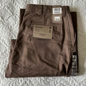 Haggar Mitchell Khaki Pants in Brown